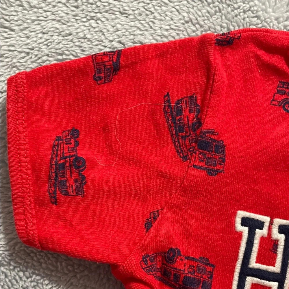 Carter's Boys Romper Red Hero Size 18 Month